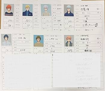Amazon.co.jp: アイドリッシュセブン エントリーシート セット